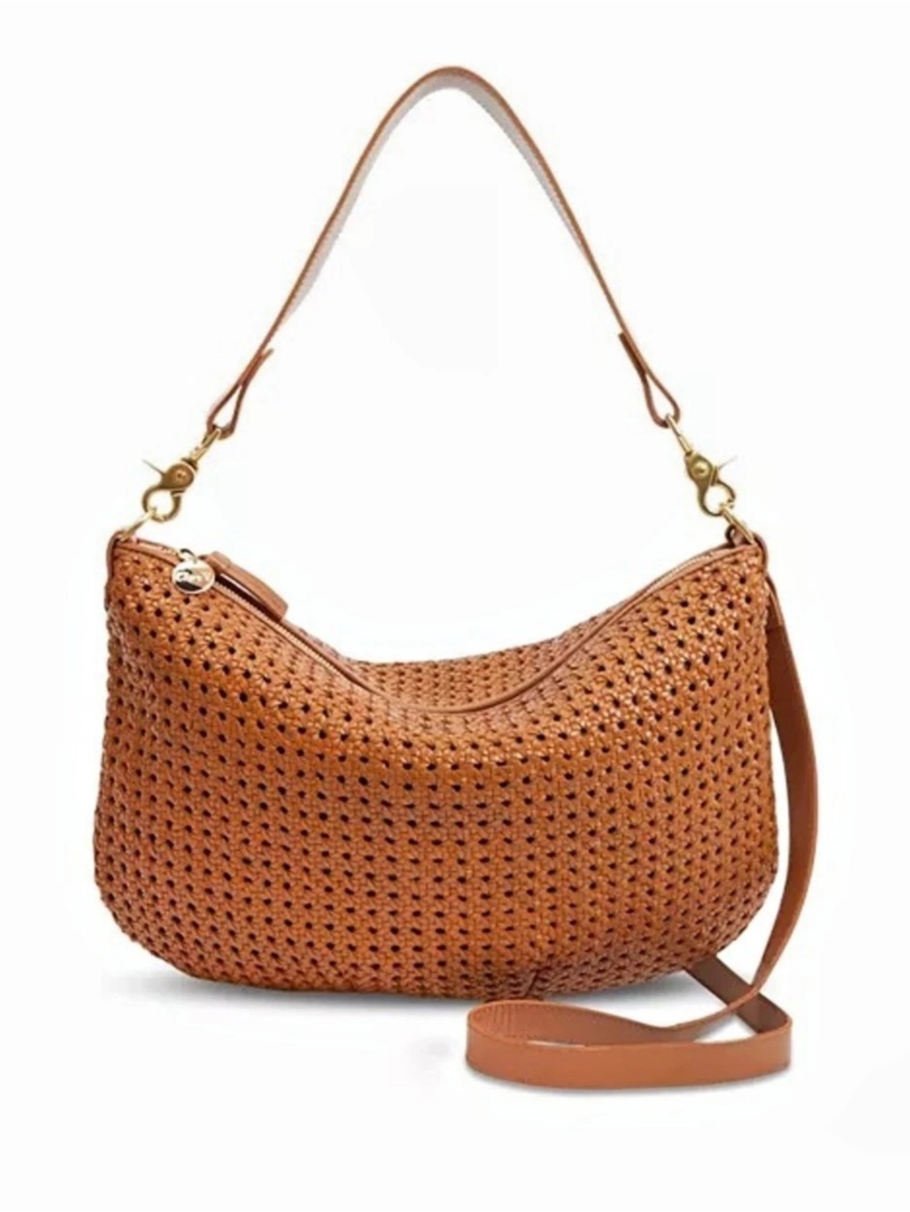 Clare V Moyen Messenger - Rattan